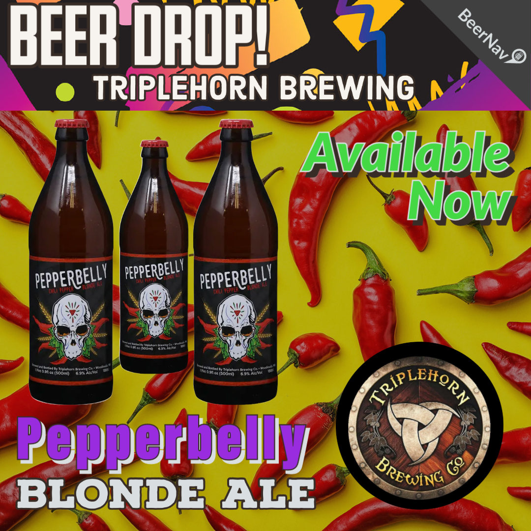 Beer Drops October 2022 Triplehorn Brewing BeerNav